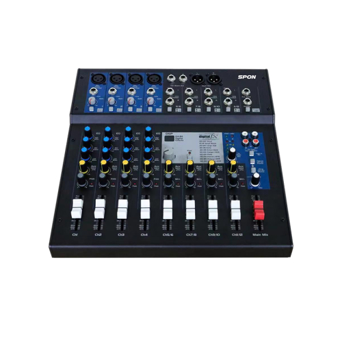 12-Channel Analog Mixing Console