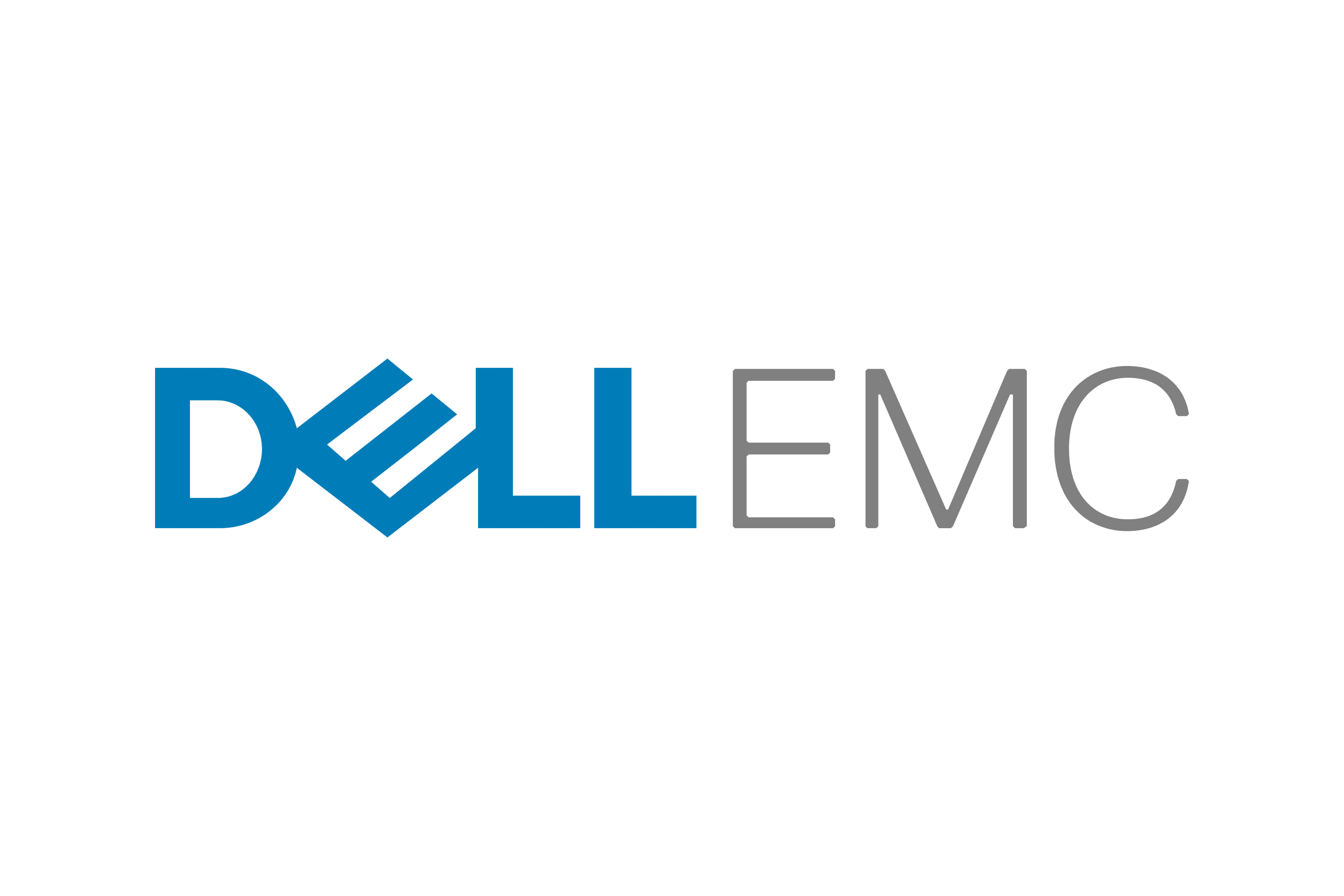 Dell EMC logo — authorized technology partner of VertiLinks UAE