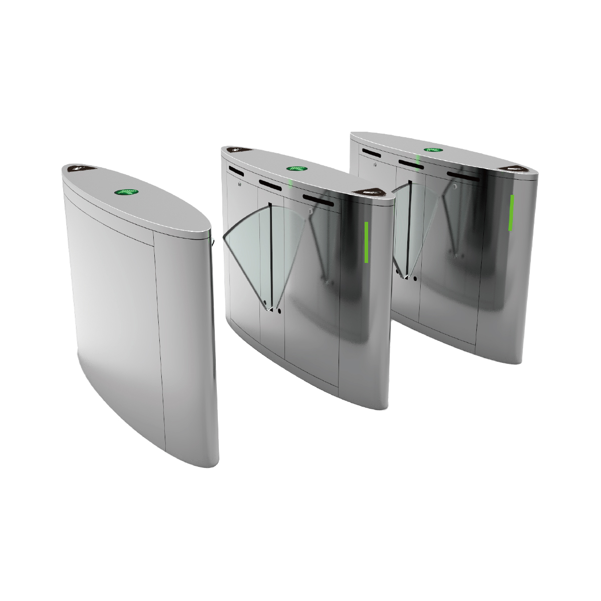 LIDE LD-Y603 RFID Flap Barrier for Hospital Buildings