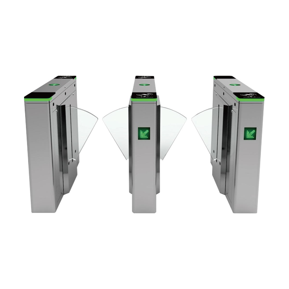 LIDE LD-Y604 Gym Access Control Flap Turnstile