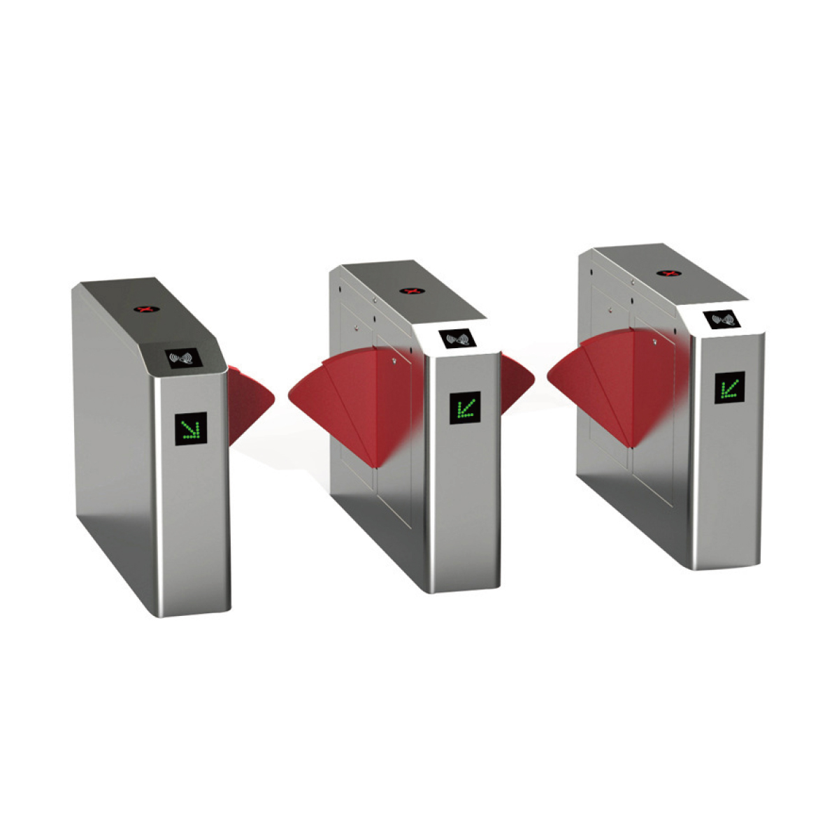 LIDE LD-Y605 High Speed Flap Barrier Gate Turnstile