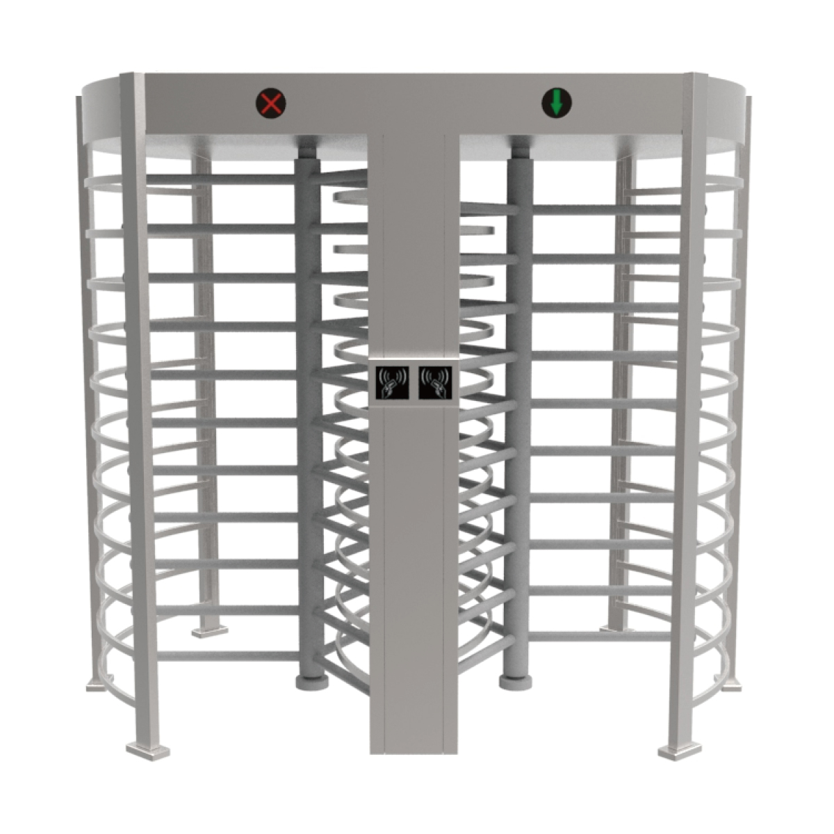 LIDE LD-Q802 Double Lane Full Height Turnstile