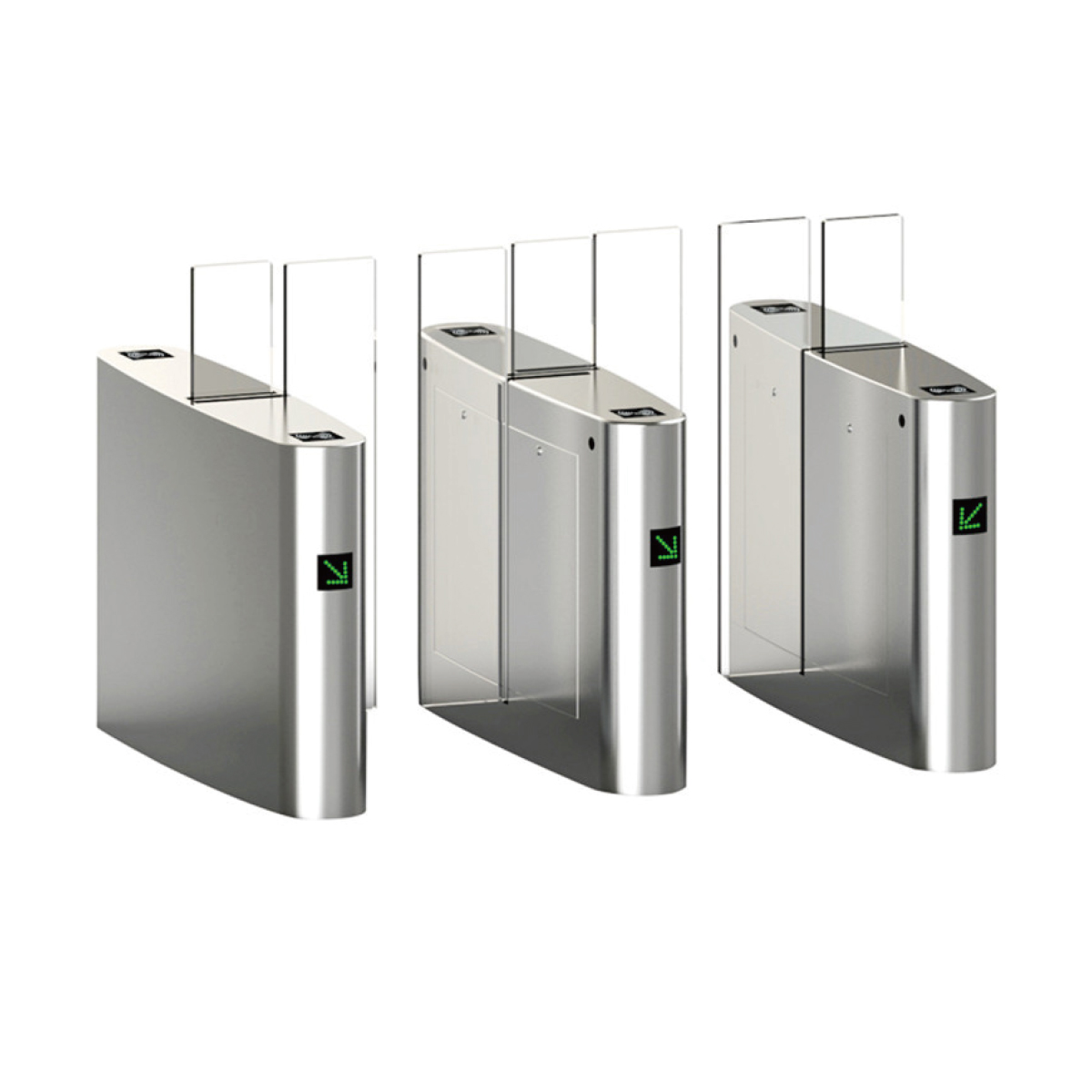 LIDE LD-P401 Full Height Automated Motorized Sliding Turnstile