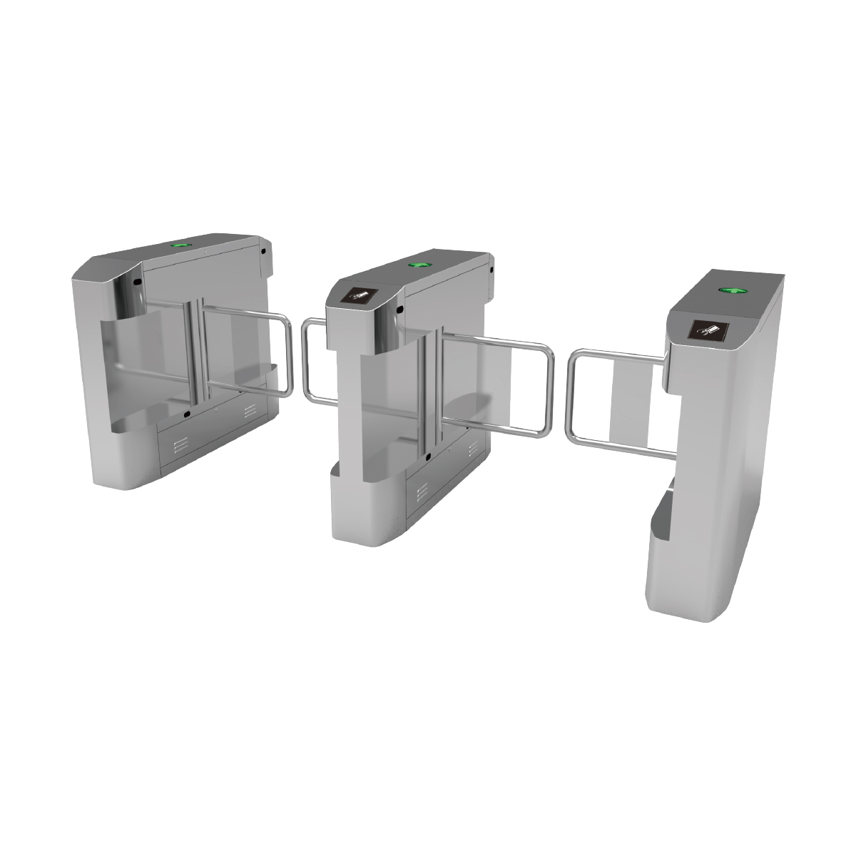 LIDE LD-B501 Stainless Steel Security Swing Barrier Gate