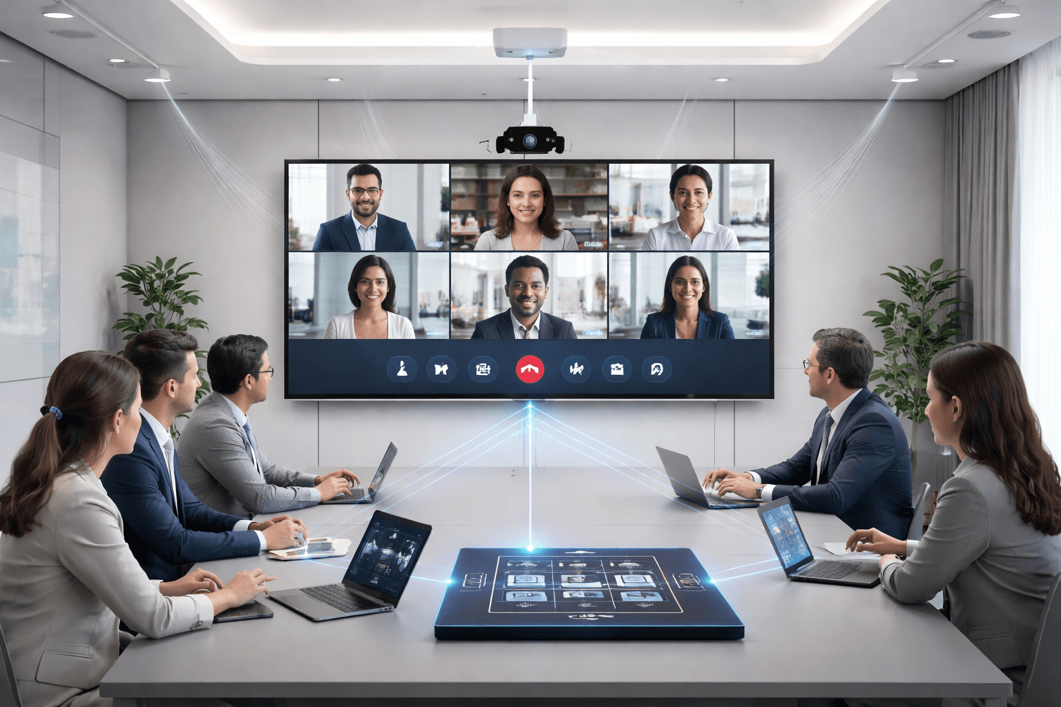Enterprise Video Conferencing for audio video solutions in UAE