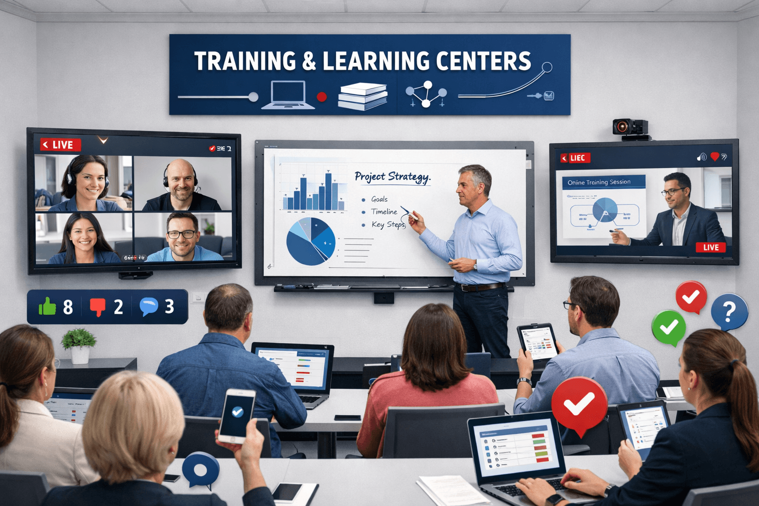 Training & Learning Centers for audio video solutions in UAE