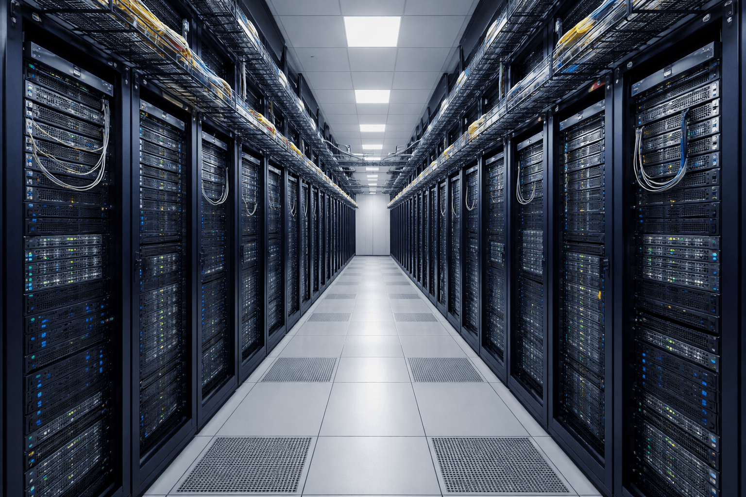 Data Centers & Server Rooms for structured cabling solution in UAE