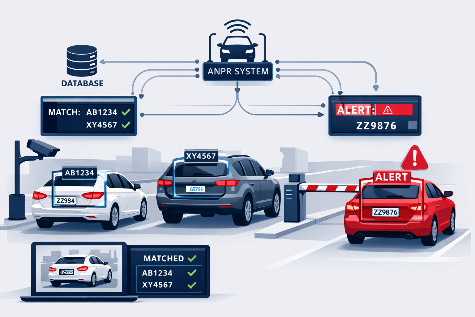License Plate Recognition (ANPR) for cctv security & surveillance in UAE