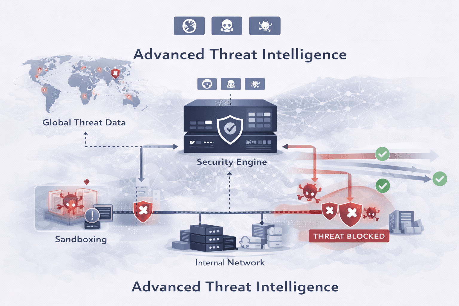 Advanced Threat Intelligence for firewall & gateway system in UAE