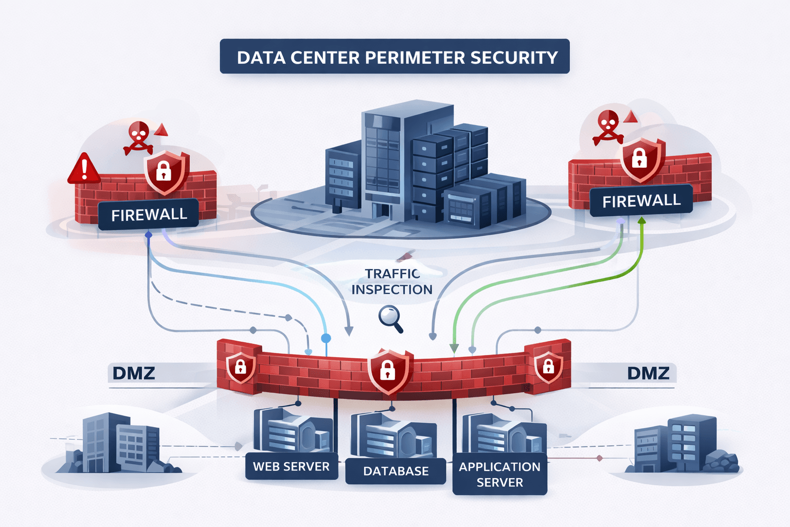 Data Center Perimeter Security for firewall & gateway system in UAE