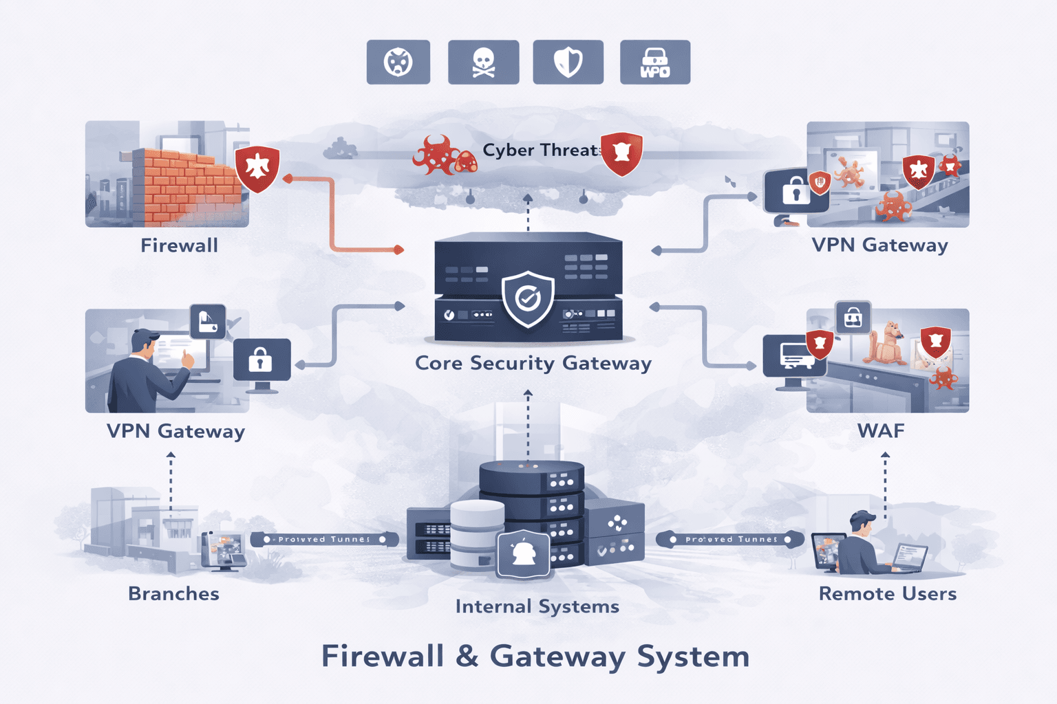 Firewall & Gateway System