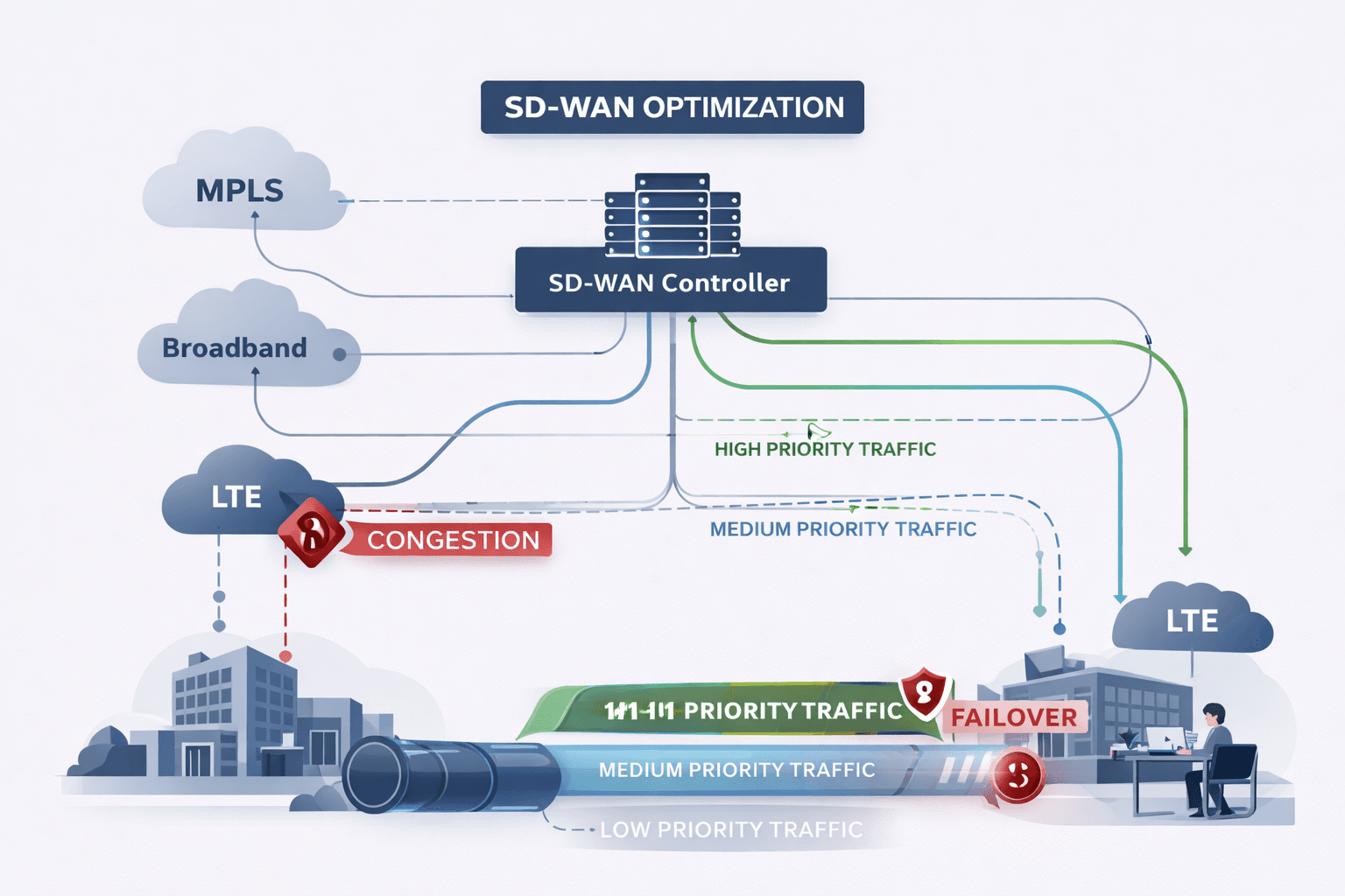 SD-WAN Optimization for firewall & gateway system in UAE