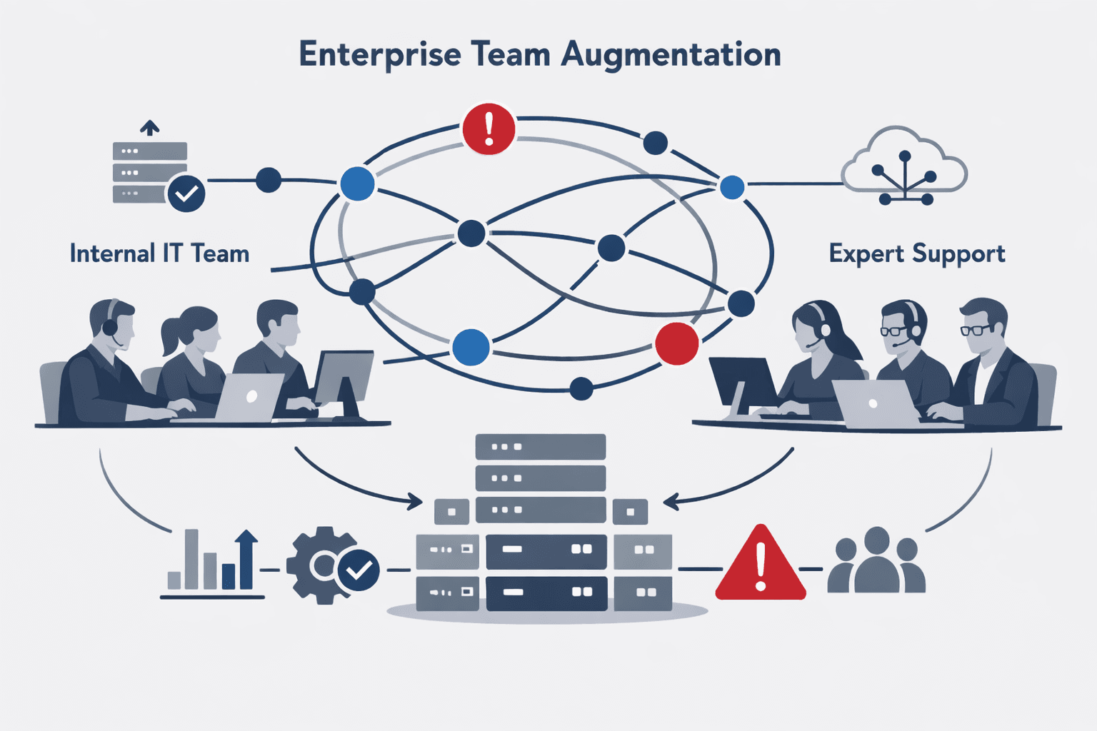 Enterprise Team Augmentation for it support & amc in UAE