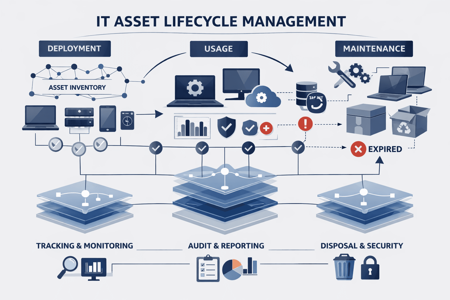 IT Asset Lifecycle Management for it support & amc in UAE