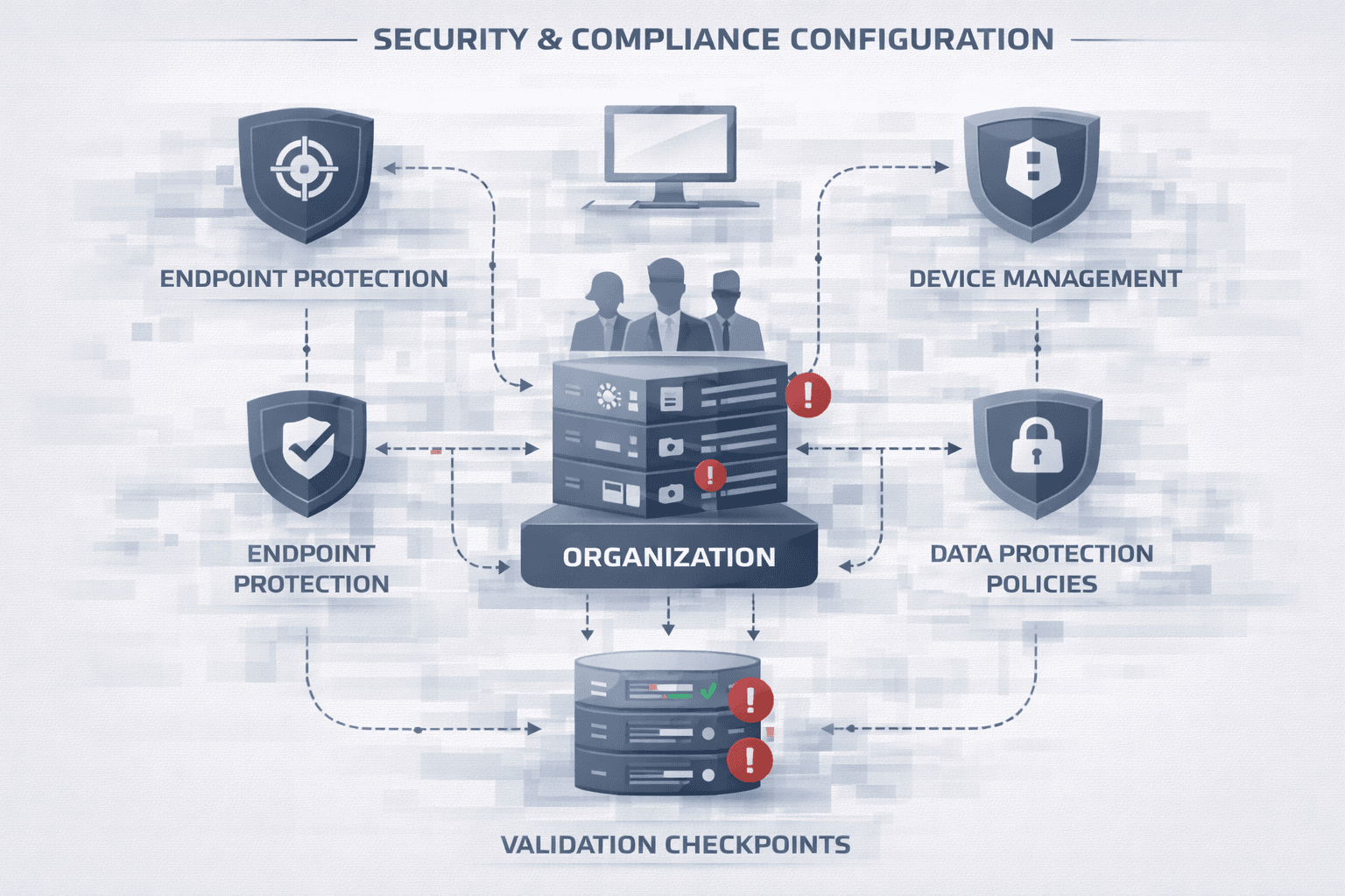 Security & Compliance Configuration for microsoft services in UAE