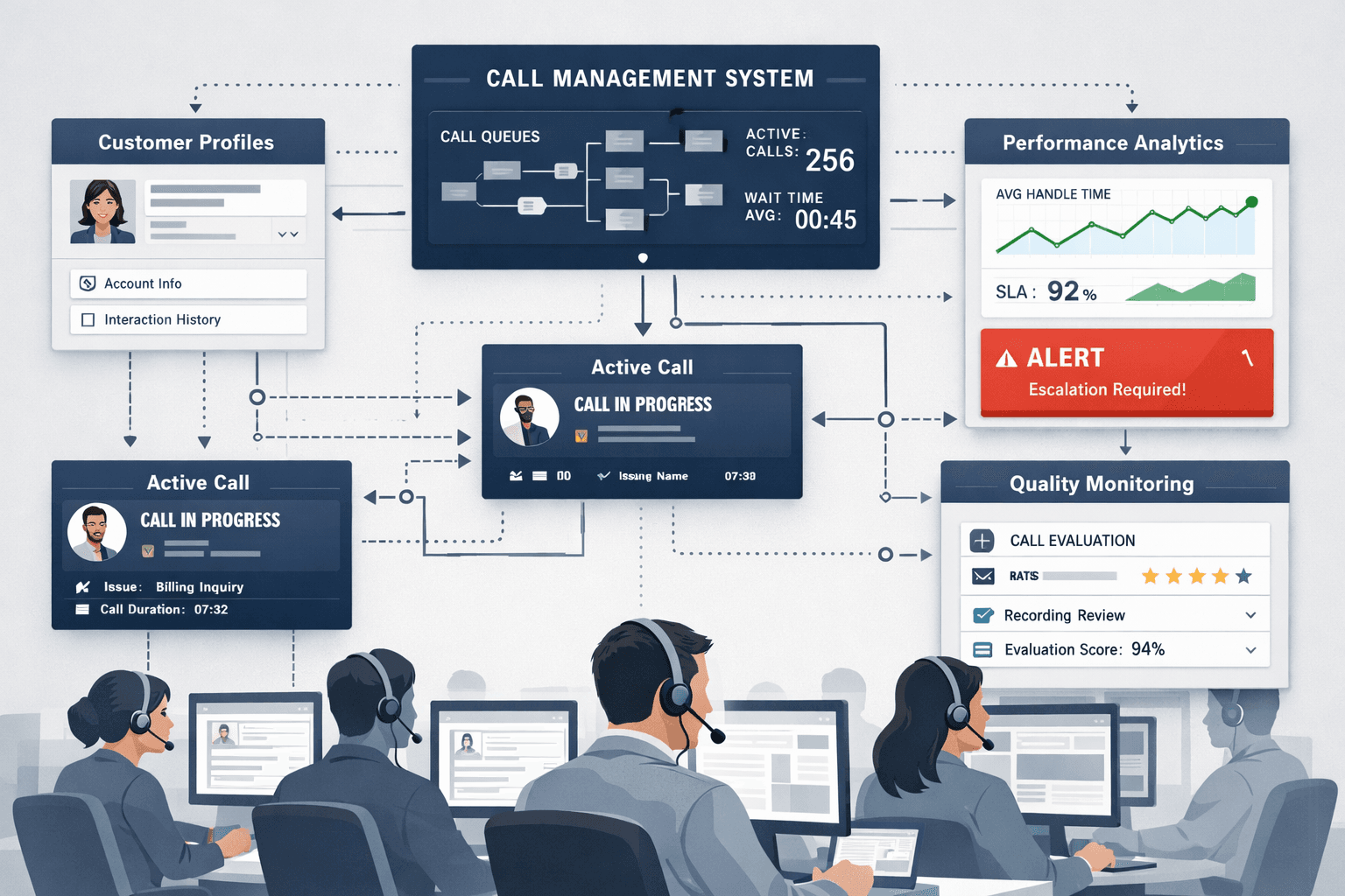 Call Centers & Customer Service for pabx solution in UAE
