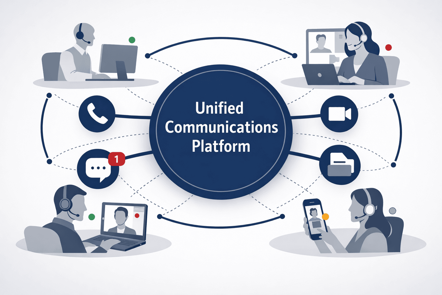 Unified Communications Platform for pabx solution in UAE